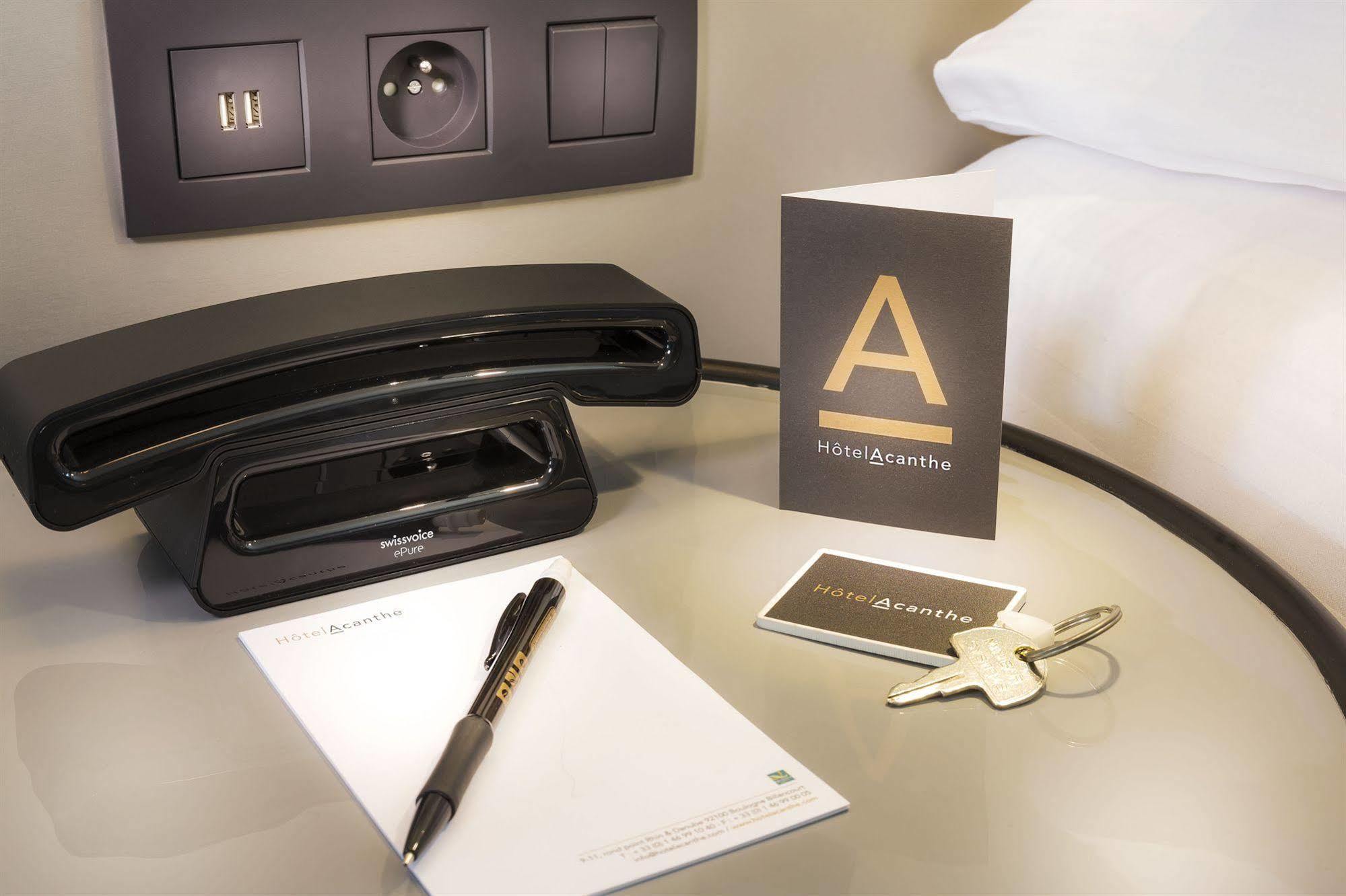 Hotel Acanthe - Boulogne Billancourt Екстер'єр фото