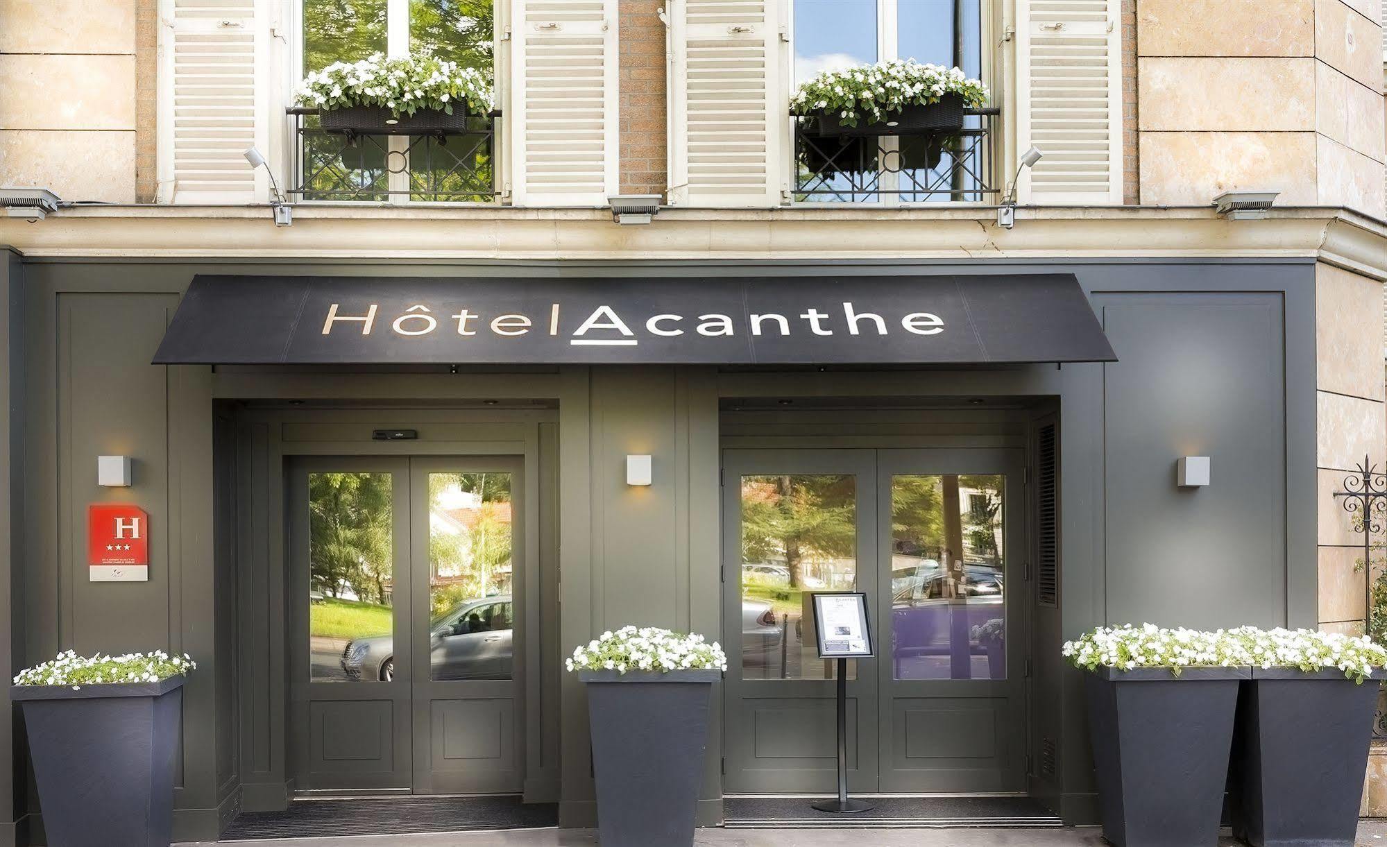 Hotel Acanthe - Boulogne Billancourt Екстер'єр фото